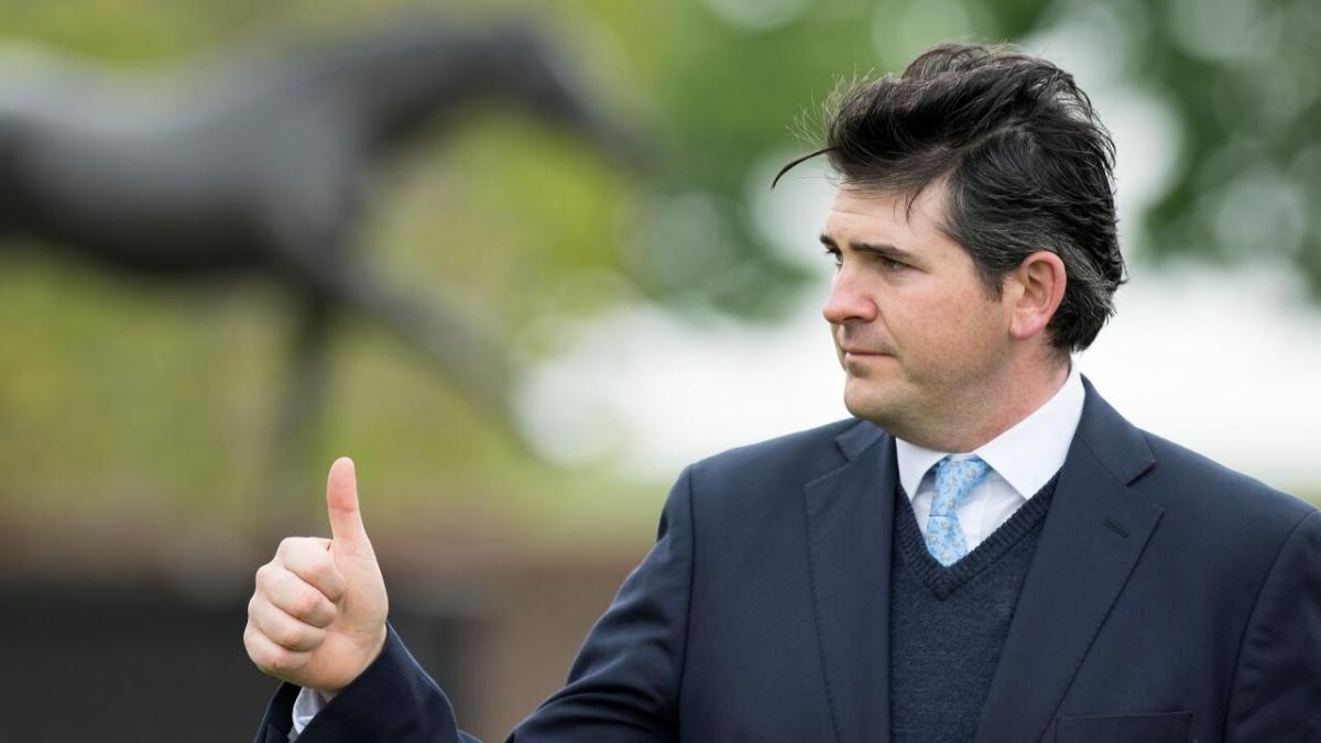 Trainer Hugo Palmer 